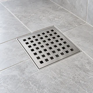 Ralo de piso em aço inox